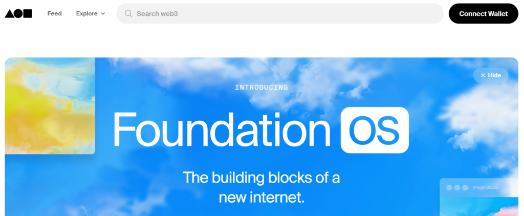 Foundation NFT Marketplace